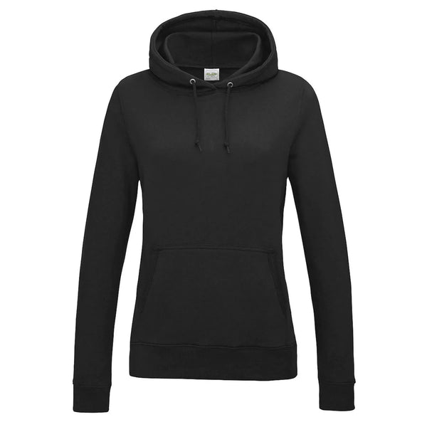 Felpa Girlie College Hoodie nero / XS - personalizzabile con logo
