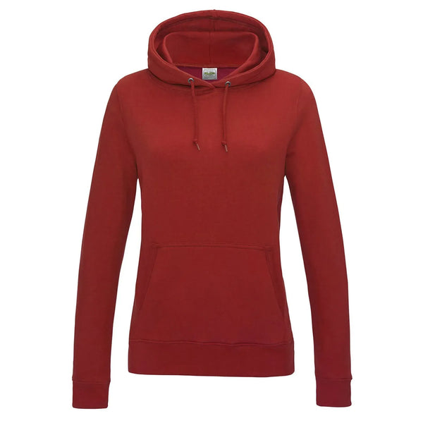 Felpa Girlie College Hoodie rosso / XS - personalizzabile con logo