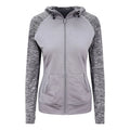 Felpa Girlie Cool Contrast Zoodie grigio / XS - personalizzabile con logo