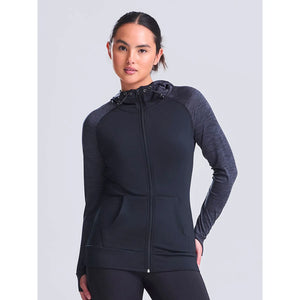 Felpa Girlie Cool Contrast Zoodie - personalizzabile con logo