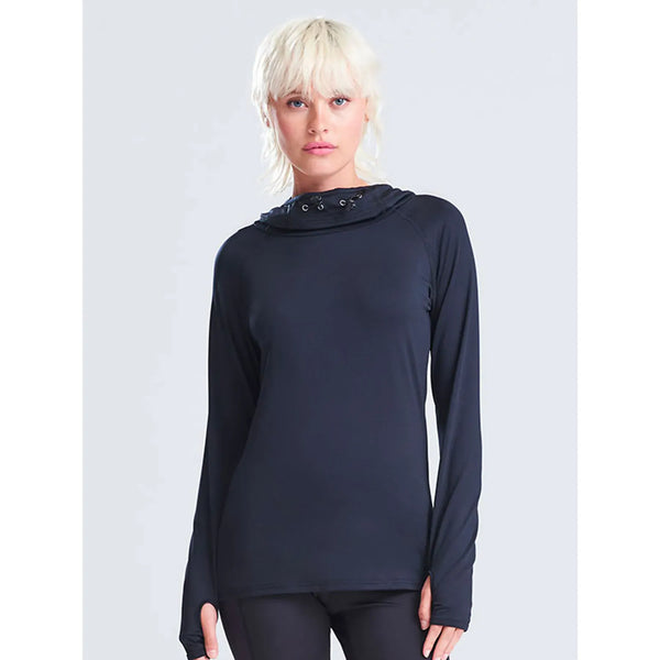 Felpa Girlie Cool Cowl Neck Top - personalizzabile con logo