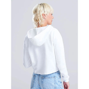 Felpa Girlie Cropped Hoodie - personalizzabile con logo