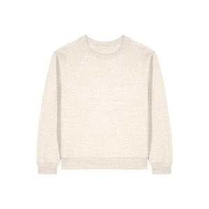 Felpa Girocollo Donna Con Maniche Raglan Stella Clara eco heather / XS - personalizzabile con logo