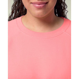 Felpa Girocollo Donna Con Maniche Raglan Stella Clara - personalizzabile con logo
