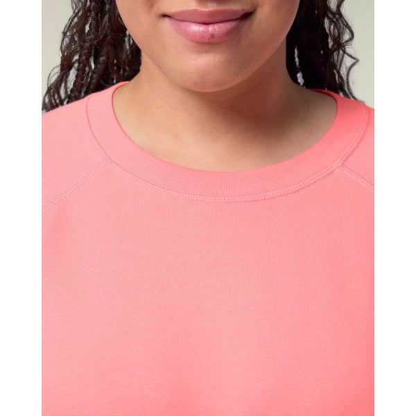Felpa Girocollo Donna Con Maniche Raglan Stella Clara - personalizzabile con logo