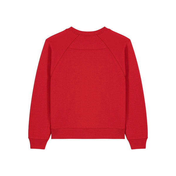 Felpa Girocollo Donna Con Maniche Raglan Stella Clara - personalizzabile con logo