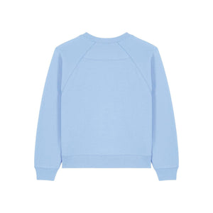 Felpa Girocollo Donna Con Maniche Raglan Stella Clara - personalizzabile con logo