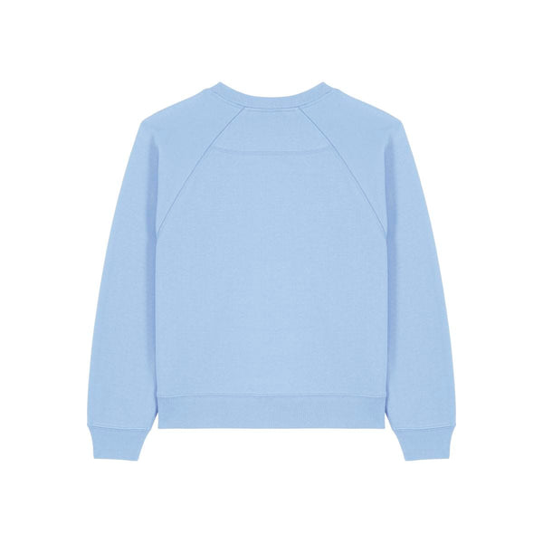Felpa Girocollo Donna Con Maniche Raglan Stella Clara - personalizzabile con logo