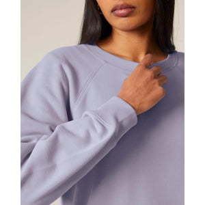 Felpa Girocollo Donna Con Maniche Raglan Stella Clara - personalizzabile con logo