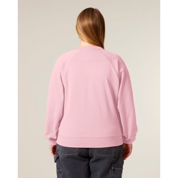 Felpa Girocollo Donna Con Maniche Raglan Stella Clara - personalizzabile con logo