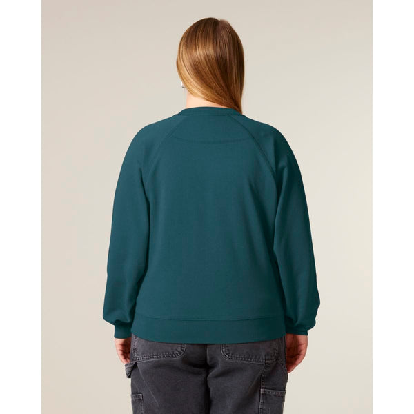 Felpa Girocollo Donna Con Maniche Raglan Stella Clara - personalizzabile con logo