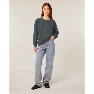 Felpa Girocollo Donna Con Maniche Raglan Stella Clara - personalizzabile con logo