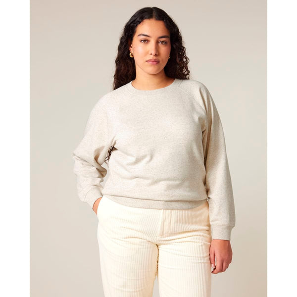 Felpa Girocollo Donna Con Maniche Raglan Stella Clara - personalizzabile con logo