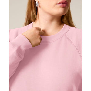 Felpa Girocollo Donna Con Maniche Raglan Stella Clara - personalizzabile con logo