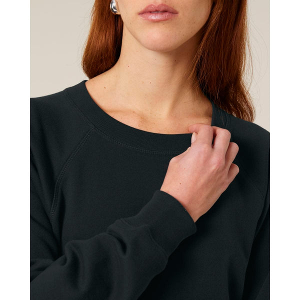 Felpa Girocollo Donna Con Maniche Raglan Stella Clara - personalizzabile con logo