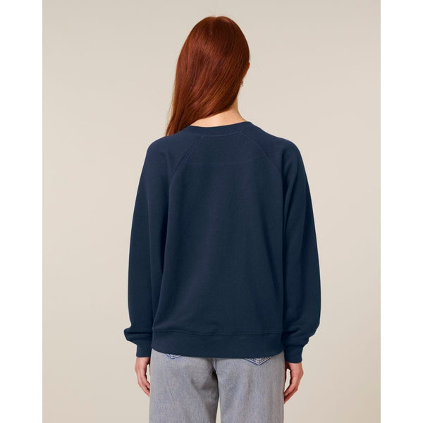 Felpa Girocollo Donna Con Maniche Raglan Stella Clara - personalizzabile con logo