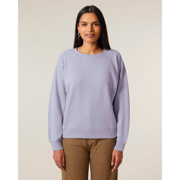 Felpa Girocollo Donna Con Maniche Raglan Stella Clara - personalizzabile con logo