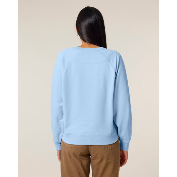 Felpa Girocollo Donna Con Maniche Raglan Stella Clara - personalizzabile con logo