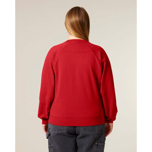Felpa Girocollo Donna Con Maniche Raglan Stella Clara - personalizzabile con logo