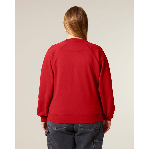 Felpa Girocollo Donna Con Maniche Raglan Stella Clara - personalizzabile con logo