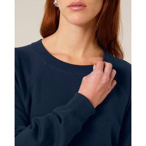 Felpa Girocollo Donna Con Maniche Raglan Stella Clara - personalizzabile con logo