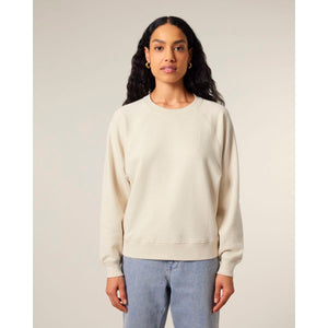 Felpa Girocollo Donna Con Maniche Raglan Stella Clara - personalizzabile con logo