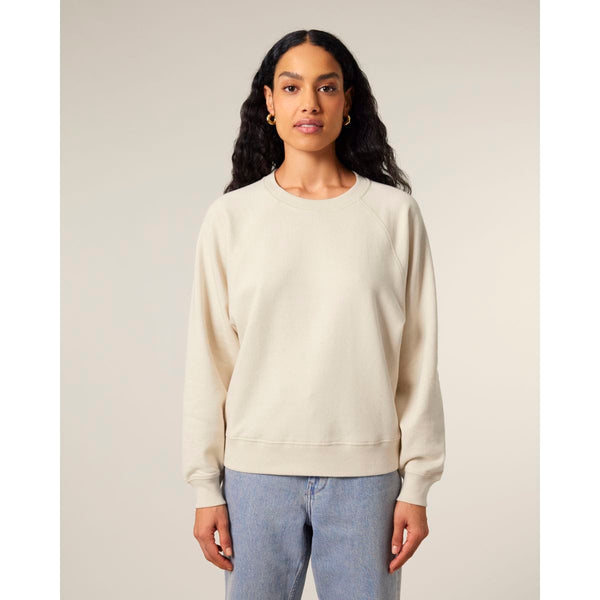 Felpa Girocollo Donna Con Maniche Raglan Stella Clara - personalizzabile con logo