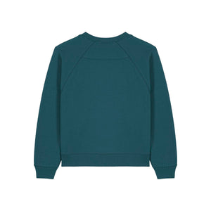 Felpa Girocollo Donna Con Maniche Raglan Stella Clara - personalizzabile con logo