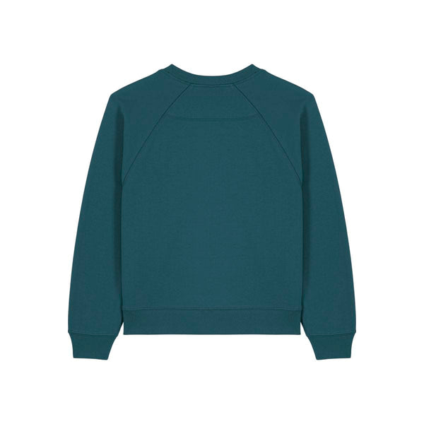 Felpa Girocollo Donna Con Maniche Raglan Stella Clara - personalizzabile con logo