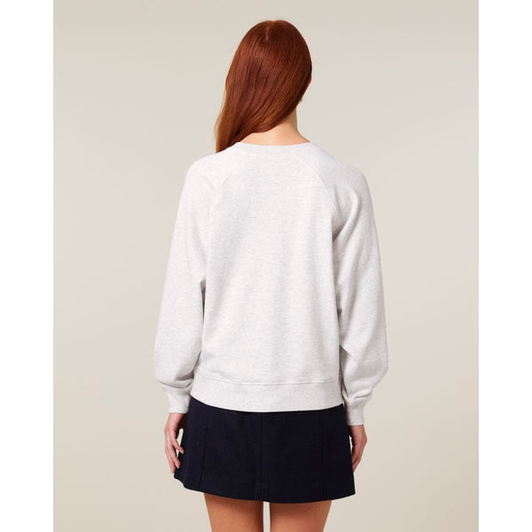 Felpa Girocollo Donna Con Maniche Raglan Stella Clara - personalizzabile con logo