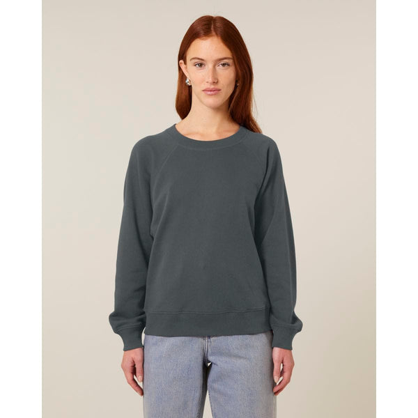 Felpa Girocollo Donna Con Maniche Raglan Stella Clara - personalizzabile con logo