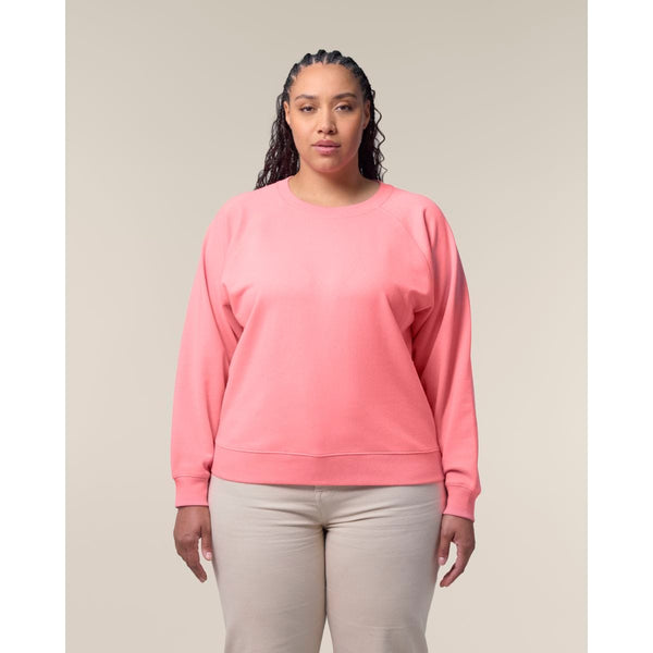 Felpa Girocollo Donna Con Maniche Raglan Stella Clara - personalizzabile con logo