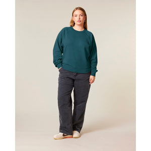 Felpa Girocollo Donna Con Maniche Raglan Stella Clara - personalizzabile con logo