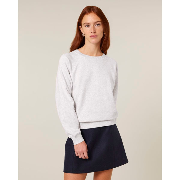 Felpa Girocollo Donna Con Maniche Raglan Stella Clara - personalizzabile con logo