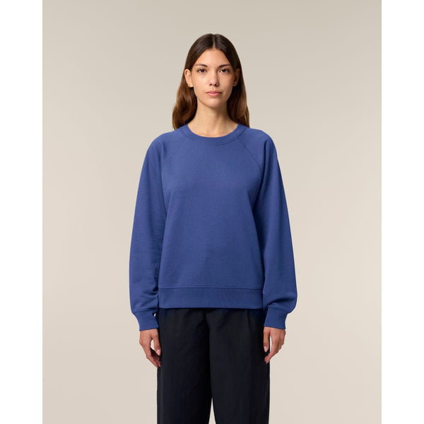 Felpa Girocollo Donna Con Maniche Raglan Stella Clara - personalizzabile con logo