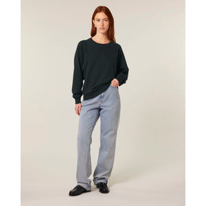 Felpa Girocollo Donna Con Maniche Raglan Stella Clara - personalizzabile con logo