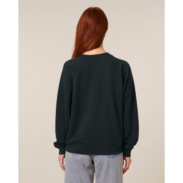 Felpa Girocollo Donna Con Maniche Raglan Stella Clara - personalizzabile con logo