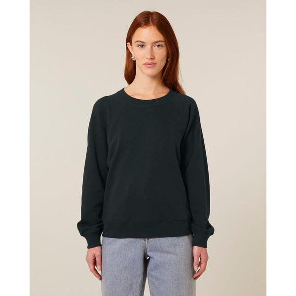 Felpa Girocollo Donna Con Maniche Raglan Stella Clara - personalizzabile con logo