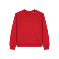 Felpa Girocollo Donna Con Maniche Raglan Stella Clara rosso / XS - personalizzabile con logo