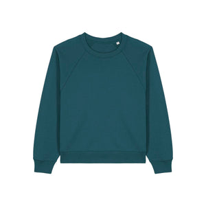 Felpa Girocollo Donna Con Maniche Raglan Stella Clara stargazer / XS - personalizzabile con logo