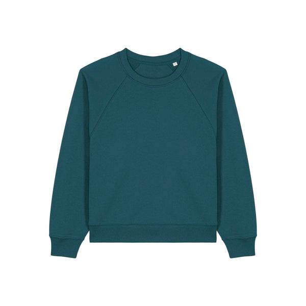 Felpa Girocollo Donna Con Maniche Raglan Stella Clara stargazer / XS - personalizzabile con logo