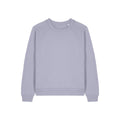 Felpa Girocollo Donna Con Maniche Raglan Stella Clara viola / XS - personalizzabile con logo