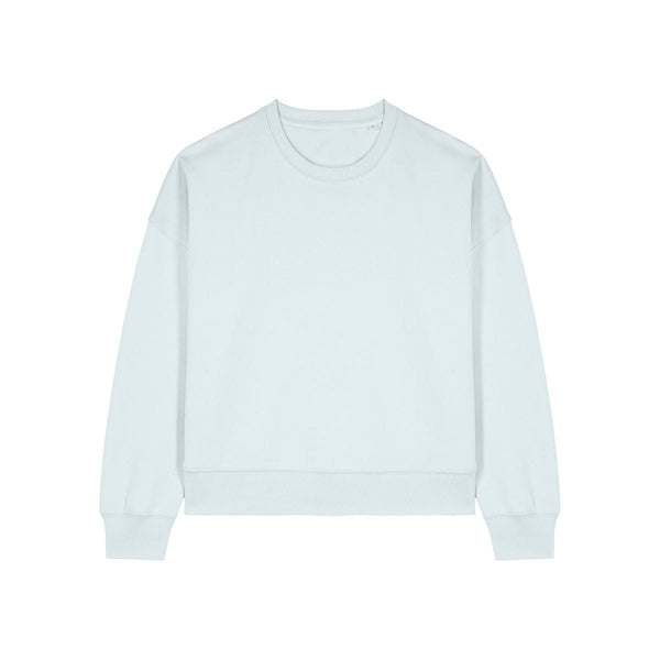 Felpa Girocollo Donna Iconic Stella Alma azzurro / XS - personalizzabile con logo