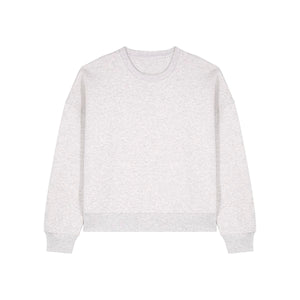 Felpa Girocollo Donna Iconic Stella Alma cool heather grey / XS - personalizzabile con logo