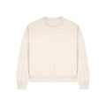 Felpa Girocollo Donna Iconic Stella Alma eco heather / XS - personalizzabile con logo