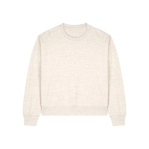 Felpa Girocollo Donna Iconic Stella Alma eco heather / XS - personalizzabile con logo