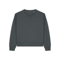 Felpa Girocollo Donna Iconic Stella Alma grigio scuro / XS - personalizzabile con logo