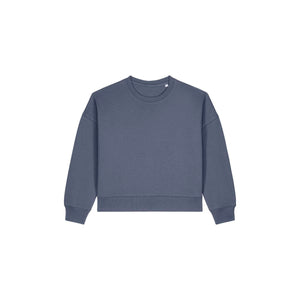 Felpa Girocollo Donna Iconic Stella Alma grigio / XS - personalizzabile con logo