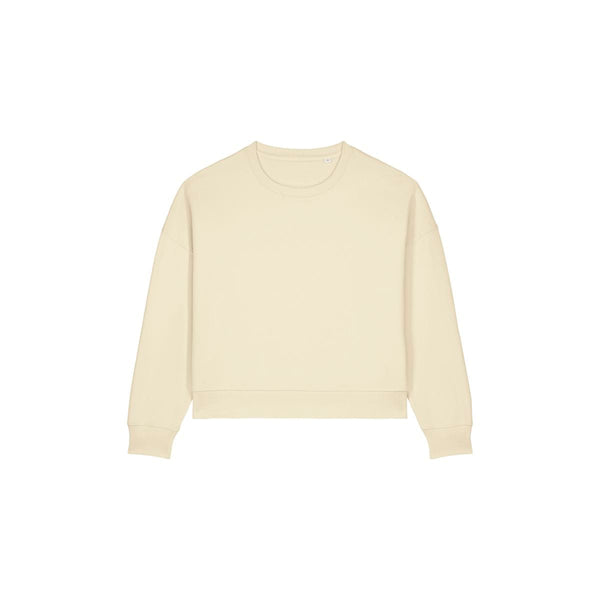 Felpa Girocollo Donna Iconic Stella Alma honey paper / XS - personalizzabile con logo
