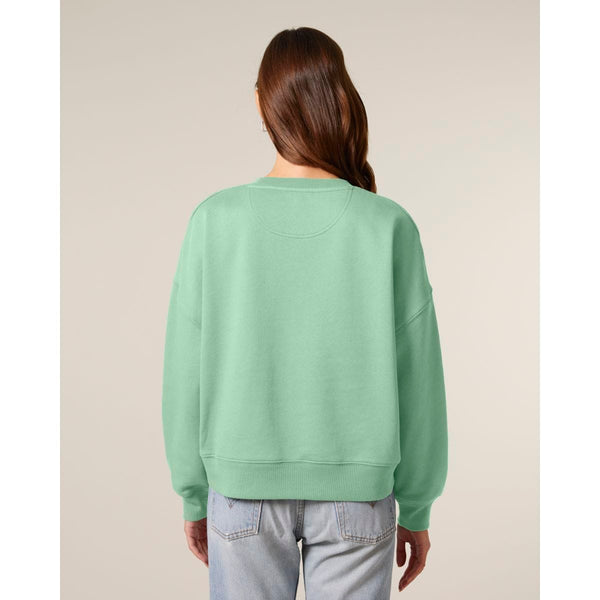 Felpa Girocollo Donna Iconic Stella Alma - personalizzabile con logo